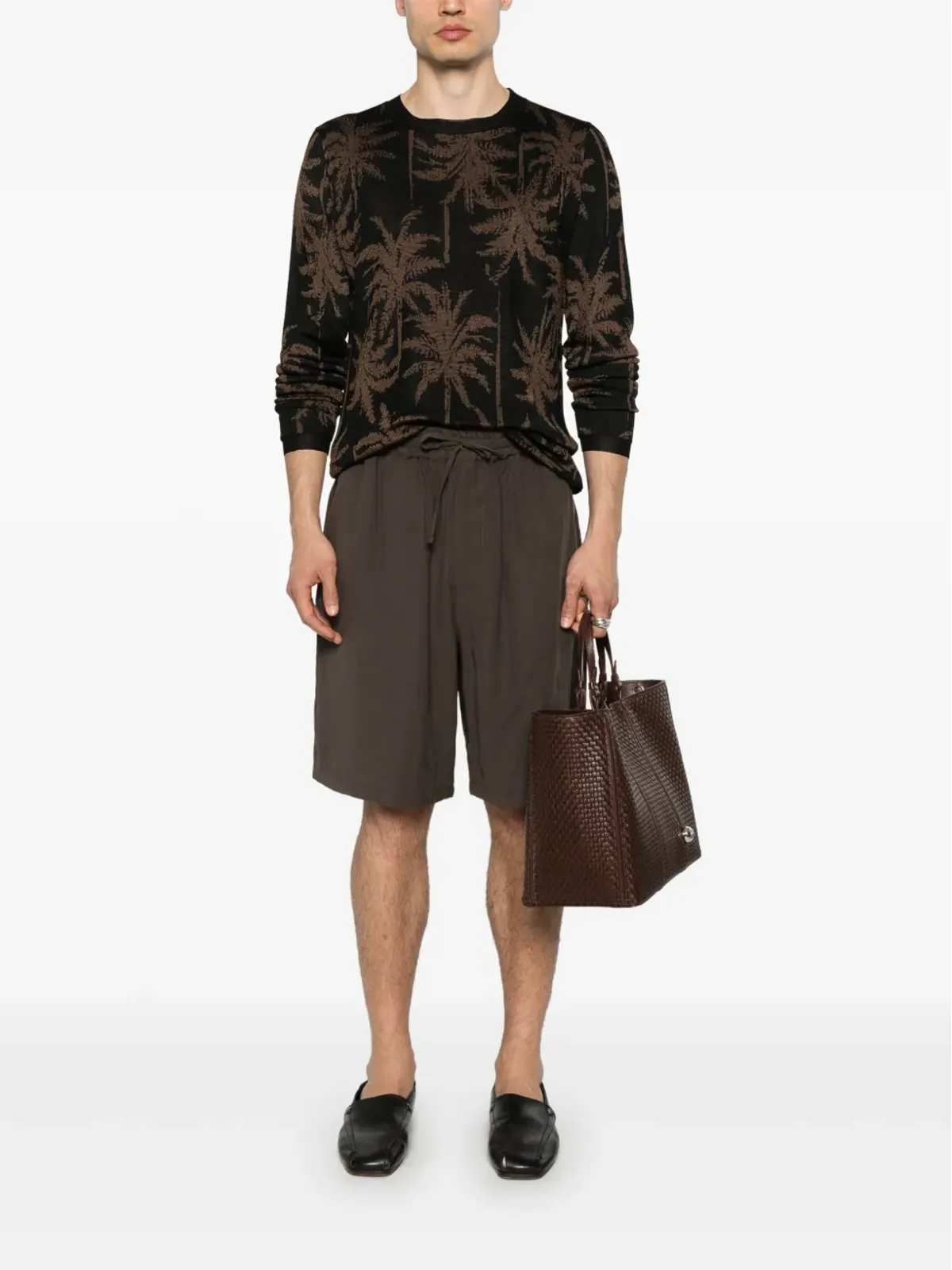 Emporio Armani ピースサインモチーフ ショーツ - 画像2