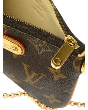 Louis Vuitton ビンテージ モノグラム ポシェット ミラ PM クラッチバッグ ブラウン - サムネイル5