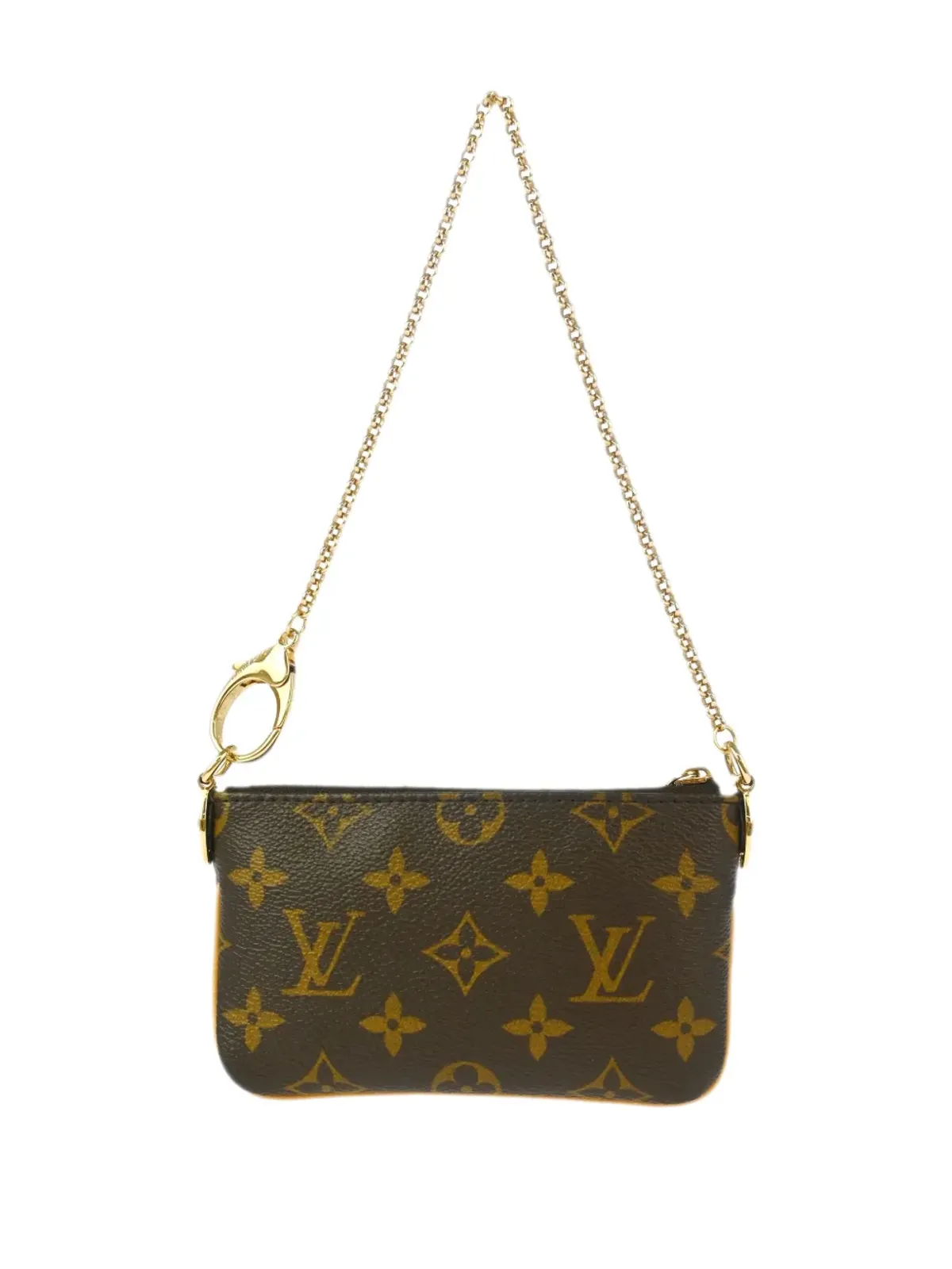 Louis Vuitton ビンテージ モノグラム ポシェット ミラ PM クラッチバッグ ブラウン - 画像2