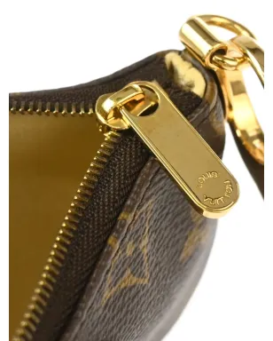 Louis Vuitton ビンテージ モノグラム ポシェット ミラ PM クラッチバッグ ブラウン - サムネイル4