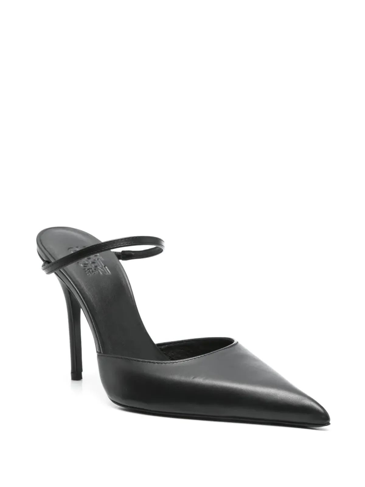GIABORGHINI Point Leat mules - 画像2