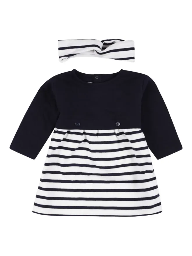 Petit Bateau Petit Bateau 長袖チューブニットドレスの商品画像