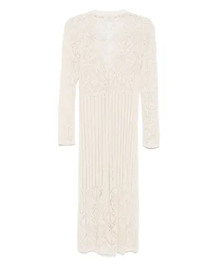 LIU JO オープンワークカーディガン - ニュートラルカラー - サムネイル2