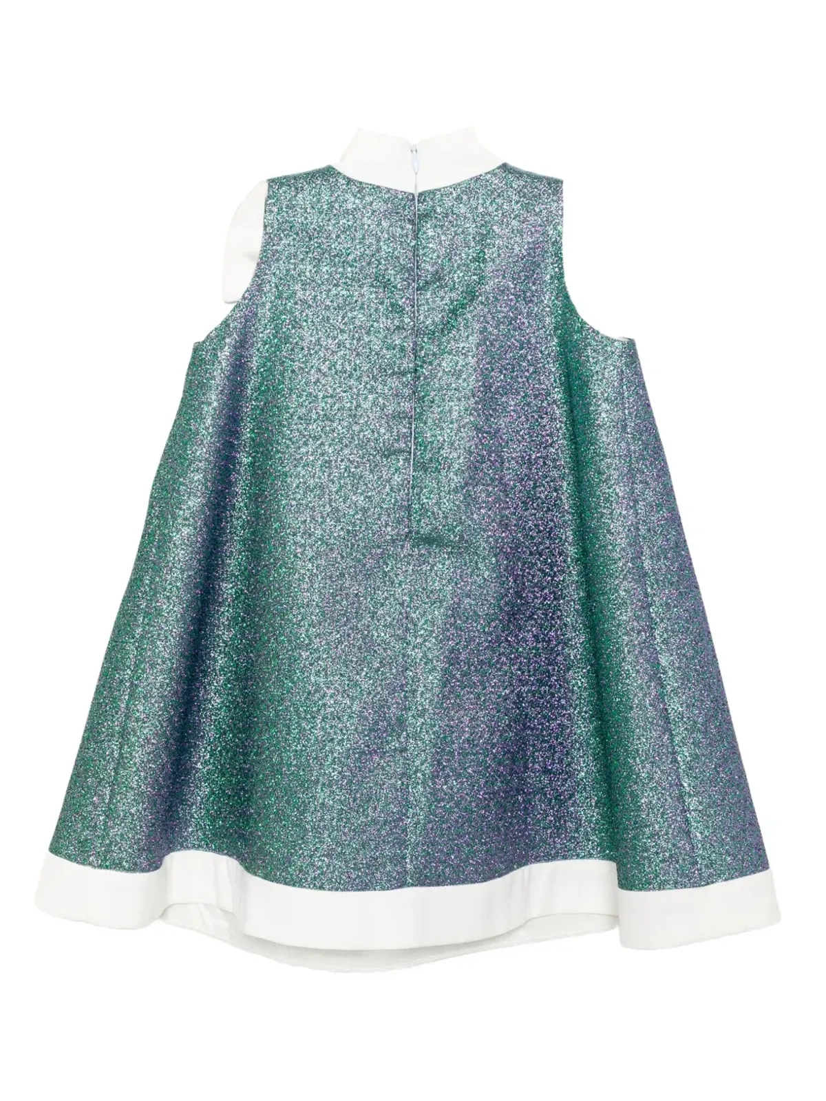 Hucklebones London Sunburst trapeeze dress - Green - 画像2