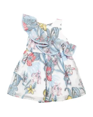 Hucklebones London ディアガノ ラッフルボディスドレス - Blue - サムネイル2