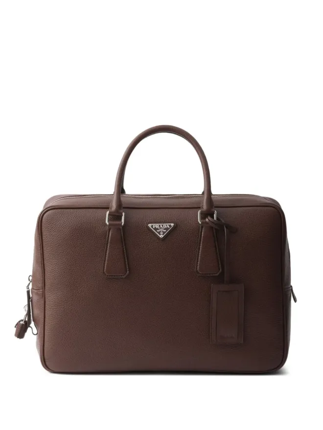Prada Prada 構造化ブリーフケース - ブラウンの商品画像