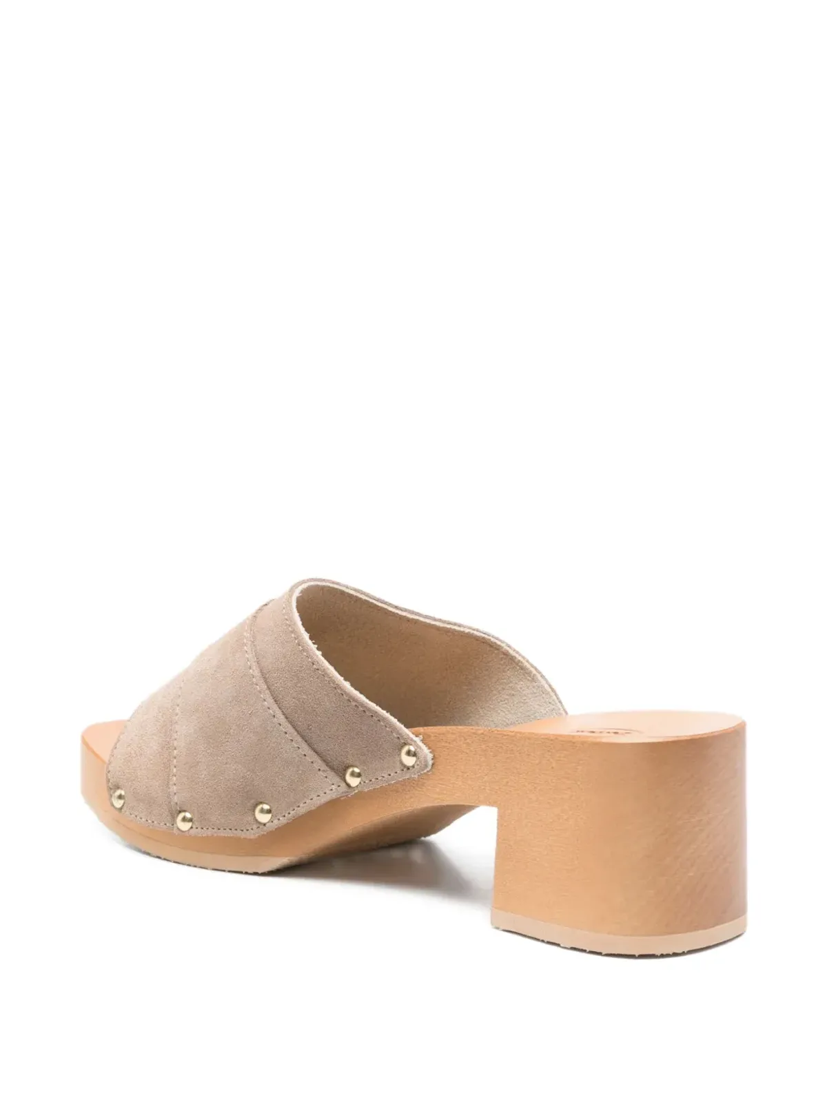Scholl 60mm Pescura Sarah バックル付きスエードサンダル - 画像3