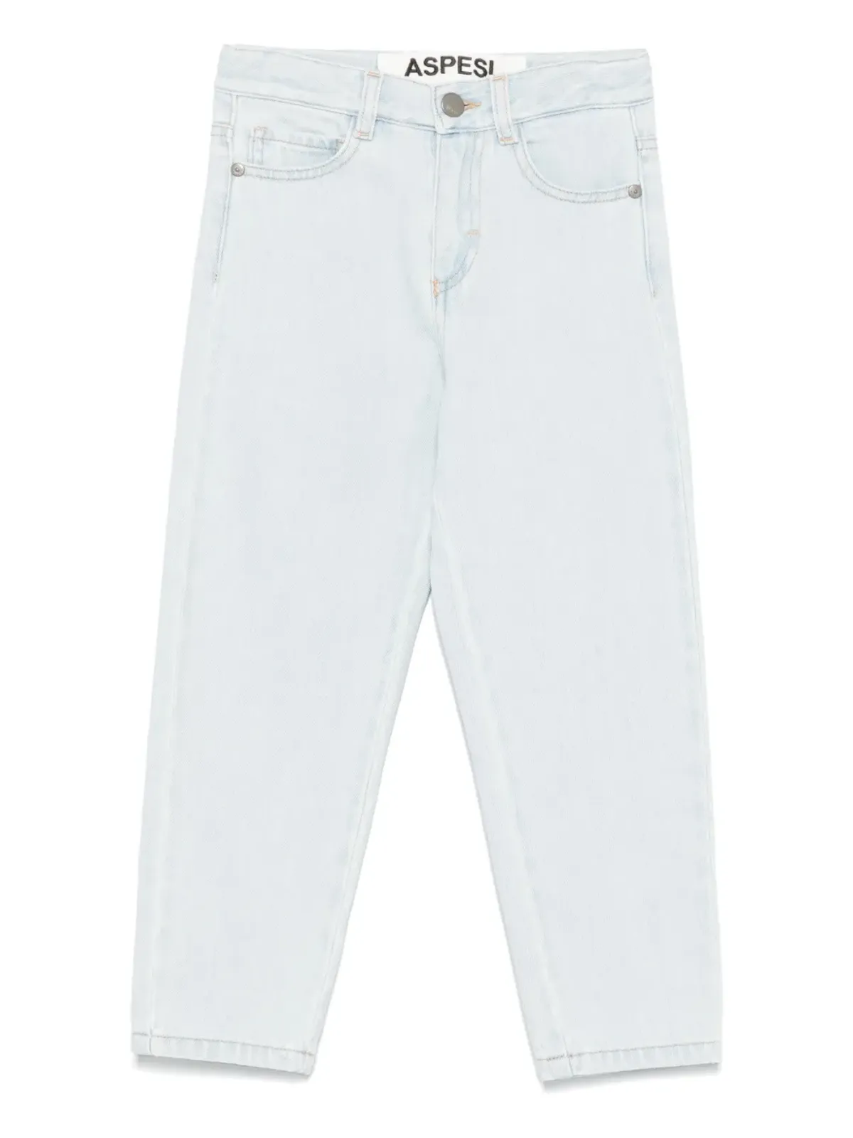 Aspesi Kids ロゴタグジーンズ ブルー - 画像1