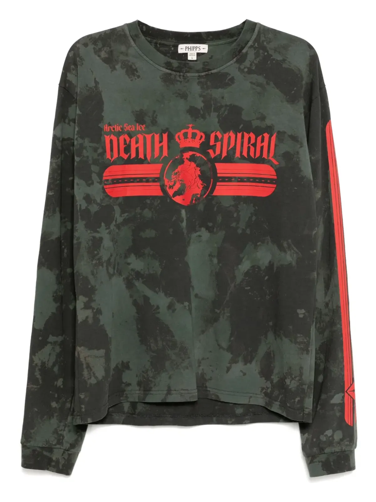 Stain Shade ロゴプリントTシャツ グリーン - 画像1
