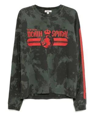 Stain Shade ロゴプリントTシャツ グリーン - サムネイル1