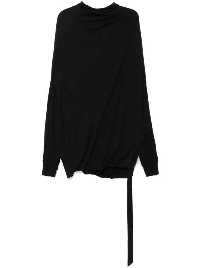 Rick Owens DRKSHDW Rick Owens DRKSHDW シュラウンド Tシャツ - ブラックの商品画像