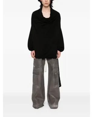 Rick Owens DRKSHDW シュラウンド Tシャツ - ブラック - サムネイル2