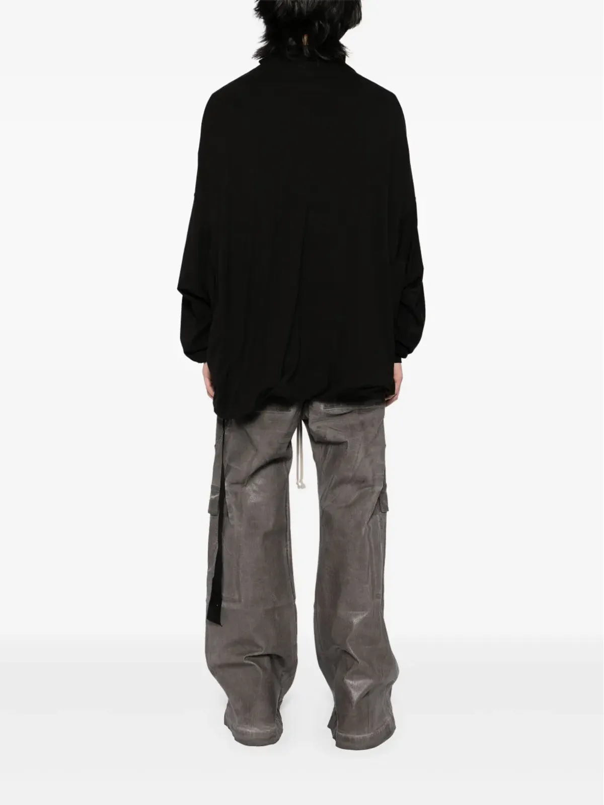 Rick Owens DRKSHDW シュラウンド Tシャツ - ブラック - 画像3