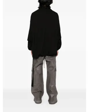 Rick Owens DRKSHDW シュラウンド Tシャツ - ブラック - サムネイル3