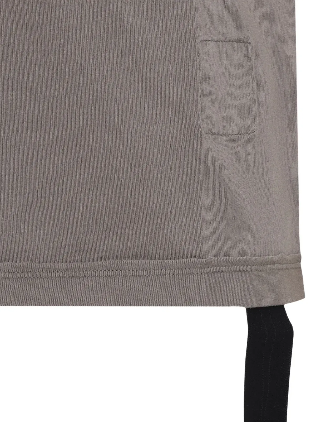 Rick Owens DRKSHDW オーガニックコットンTシャツ グレー - 画像4