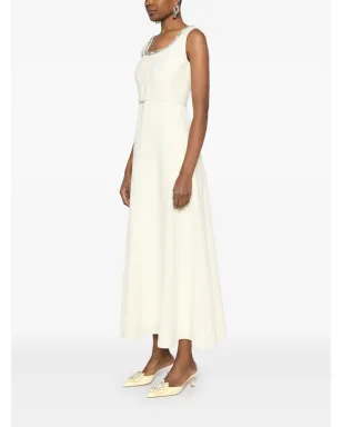 Roland Mouret エンベリッシュド キャディ マキシドレス イエロー - サムネイル3
