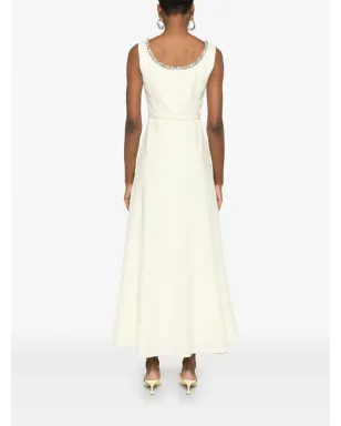 Roland Mouret エンベリッシュド キャディ マキシドレス イエロー - サムネイル4