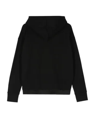 Saint Laurent ロゴ刺繍 コットン フーディー - サムネイル2