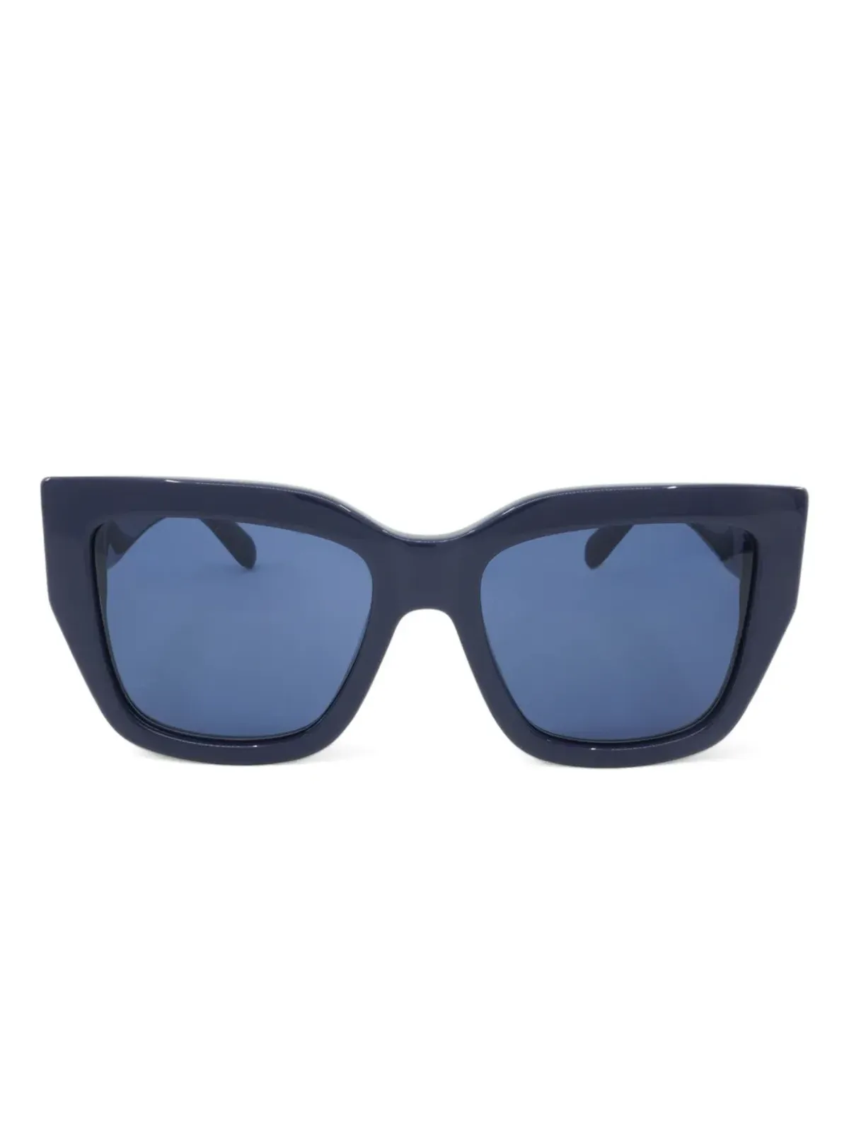 Ferragamo Eyewear スクエアフレームサングラス - ブルー - 画像1