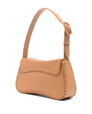 Emporio Armani レザー ショルダーバッグ - ブラウン - サムネイル3