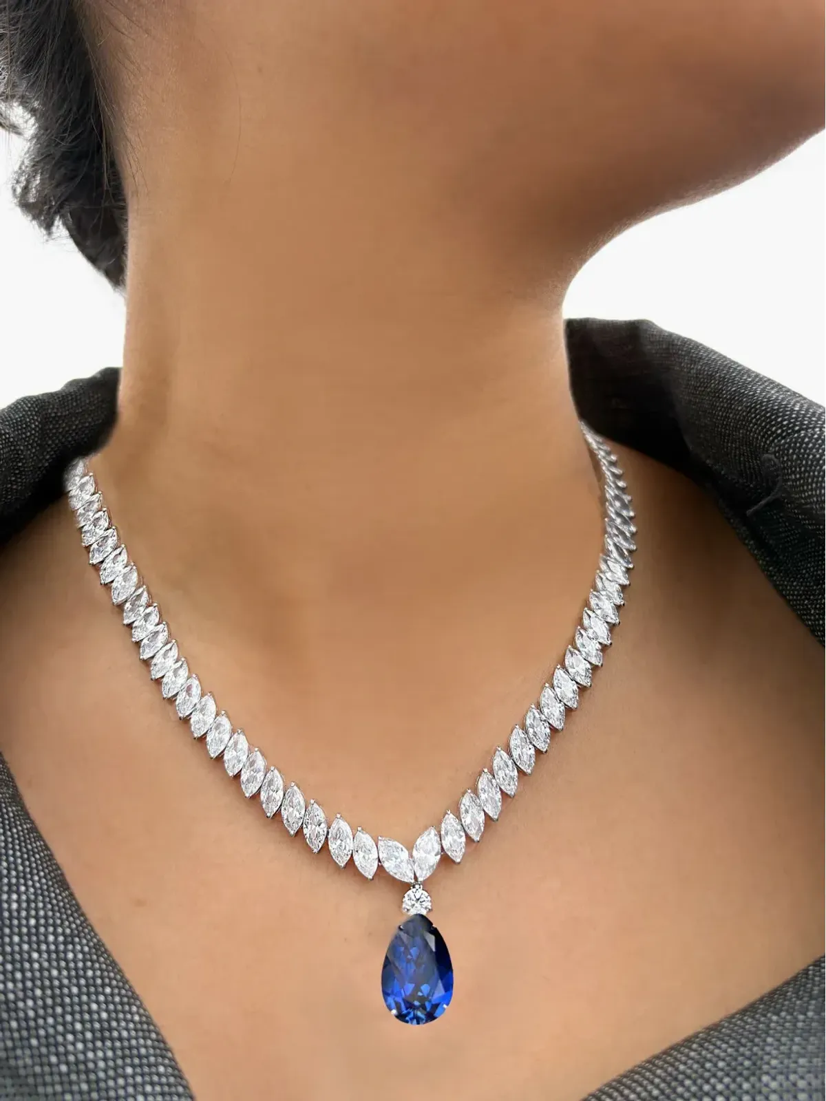 Juwelina Paris Reve Bleu ネックレス - 画像3