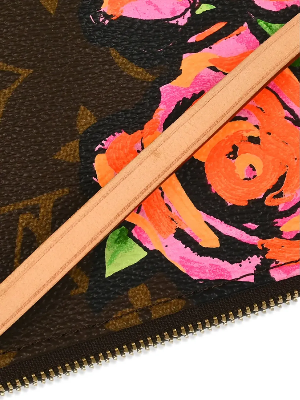 Louis Vuitton Pre-Owned x Takashi Murakami 2009 ポシェット・アクセサリーズ クラッチバッグ ブラウン - 画像5