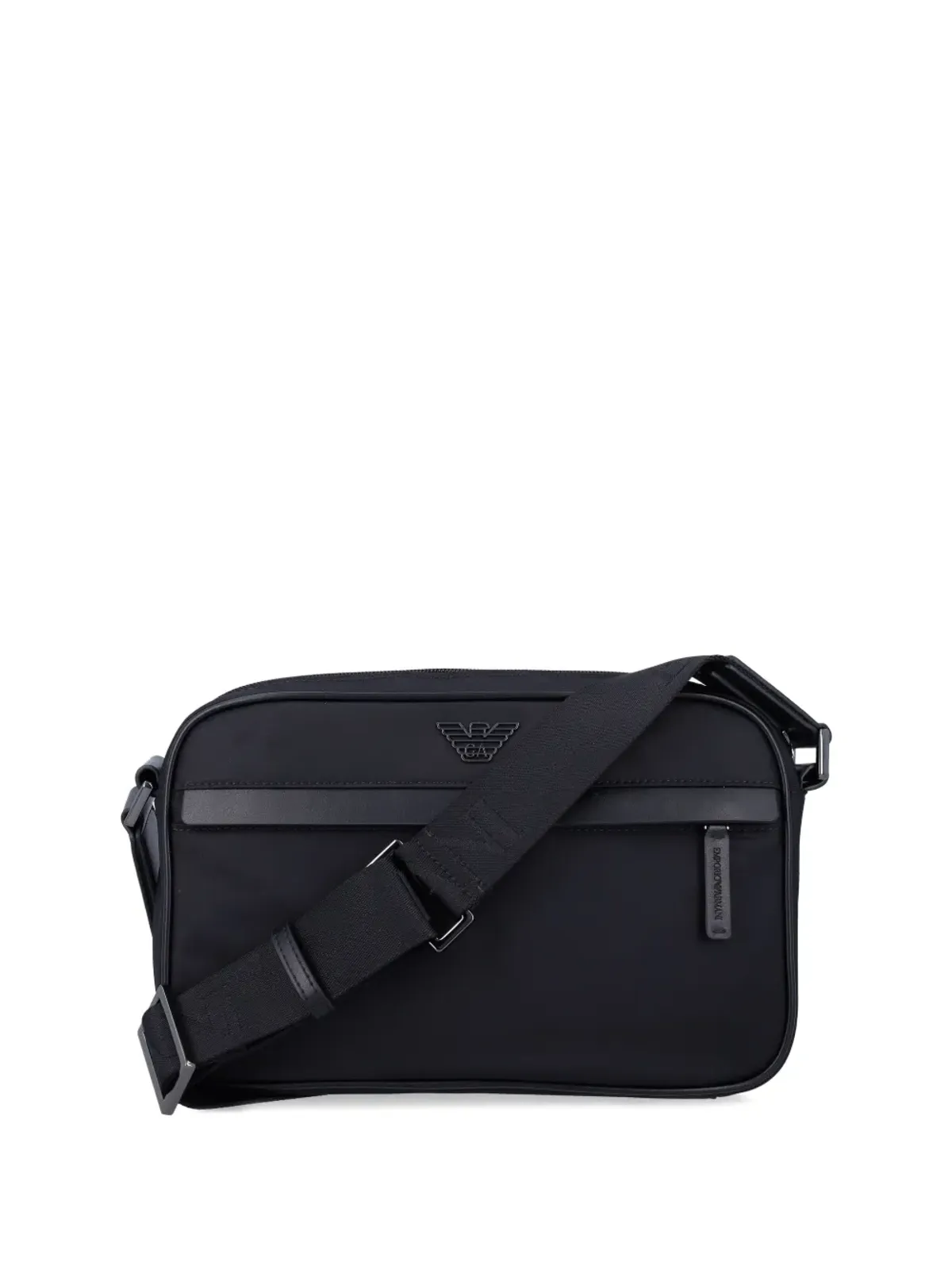 Emporio Armani ロゴプレート クロスボディバッグ - 画像1