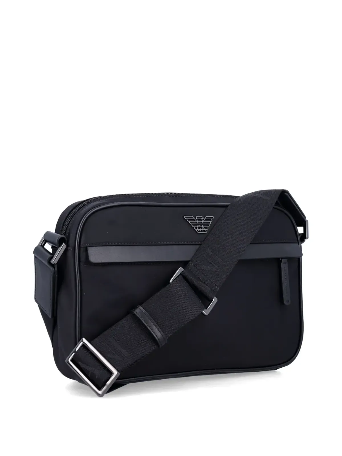 Emporio Armani ロゴプレート クロスボディバッグ - 画像3
