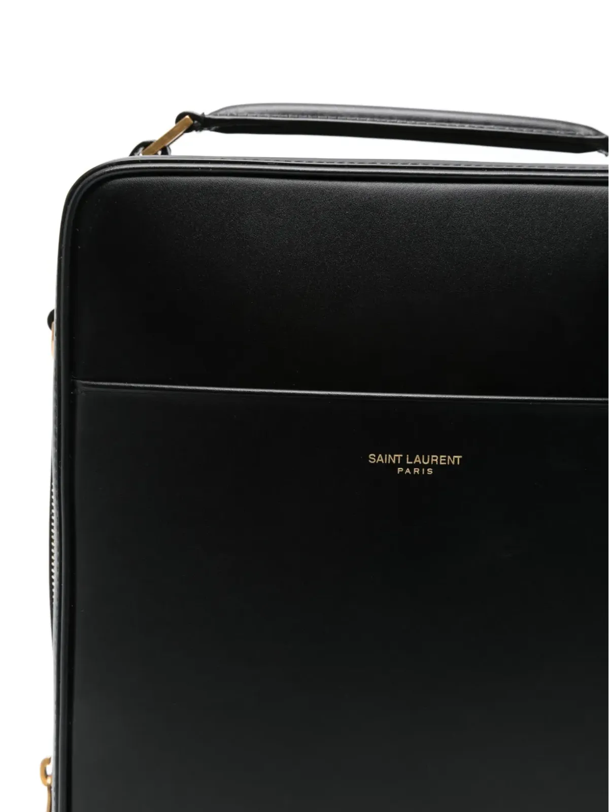 Saint Laurent レザー メッセンジャーバッグ - 画像4