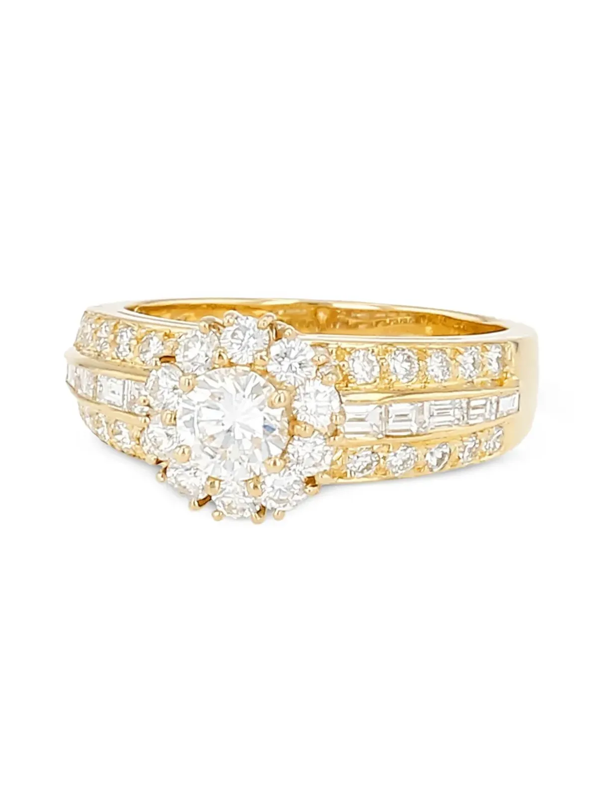 Van Cleef & Arpels ビンテージ 2010年代 18K イエローゴールド ダイヤモンド リング - 画像2