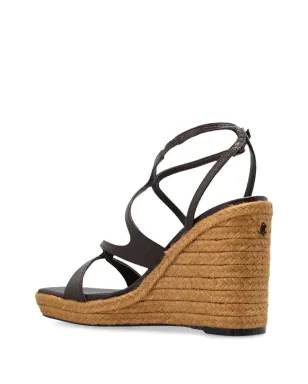 Jimmy Choo Ayla エスパドリーユ 110mm ブラウン - サムネイル3