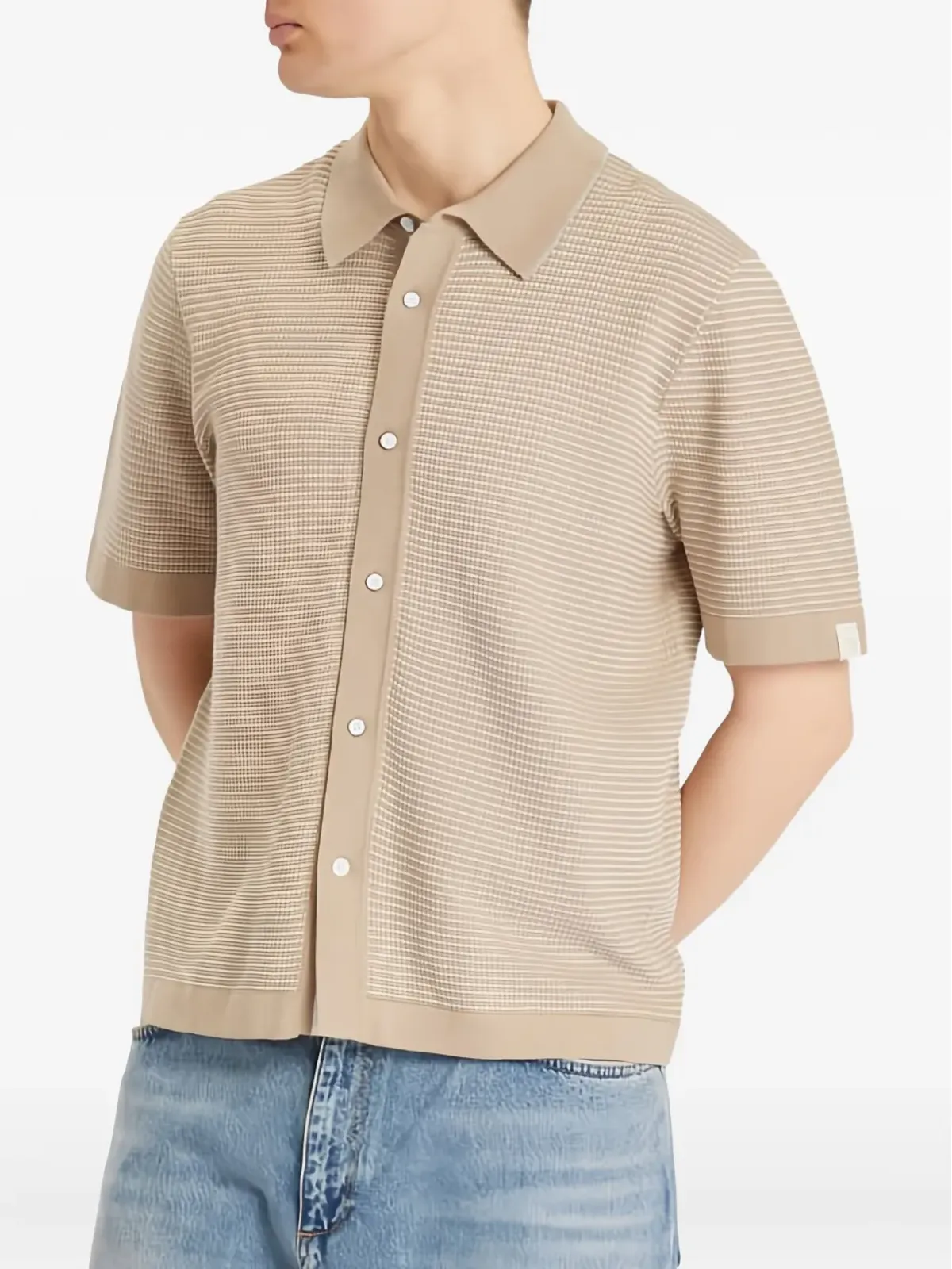 rag & bone ボタンショートスリーブシャツ - 画像3