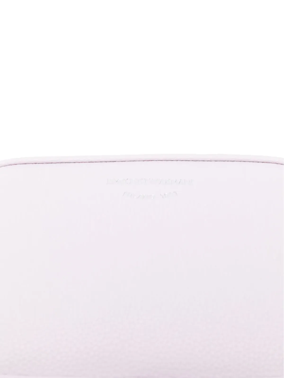 Emporio Armani レザー クロスボディバッグ - ピンク - 画像4