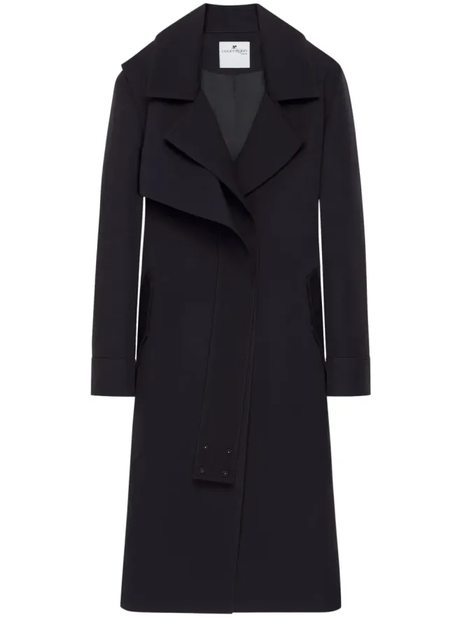 Courrèges Courrèges ツイスト トレンチコートの商品画像