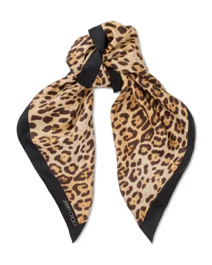 Jimmy Choo レオパード柄スカーフ - サムネイル3