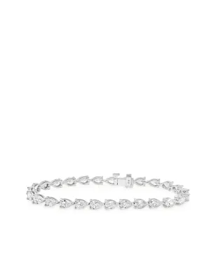 Jewels Aficionado 18Kホワイトゴールド ダイヤモンド テニスブレスレット - サムネイル1