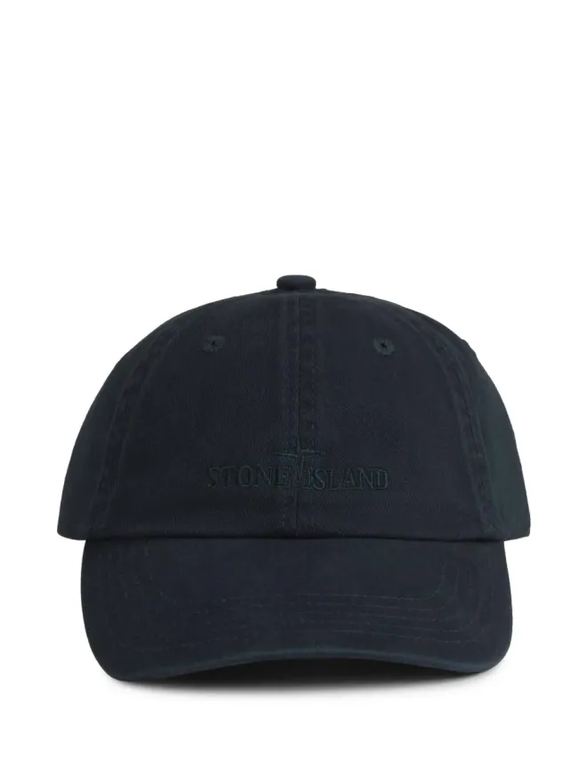 Stone Island Stone Island コットンキャップ ブルーの商品画像