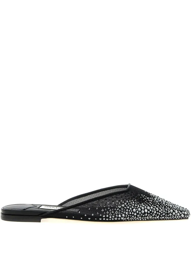 Jimmy Choo Jimmy Choo Vivi スリッパ ブラックの商品画像