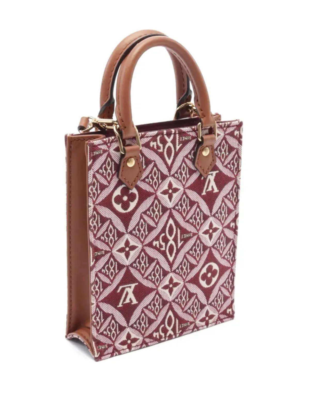 Louis Vuitton ビンテージ 2020 プチ・サック・プラット ハンドバッグ レッド - 画像2