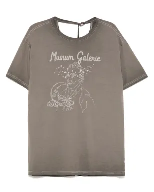 Musium Div. 刺繍入りTシャツ - サムネイル1