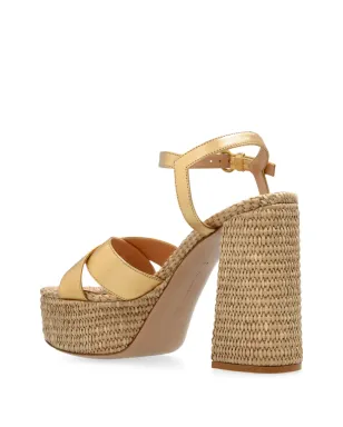Gianvito Rossi 12mm ベベサンダル - ゴールド - サムネイル3