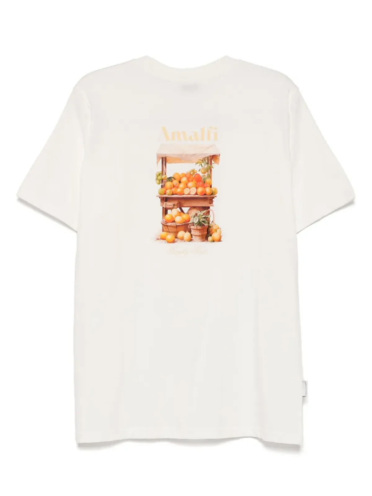 Family First ロゴ刺繍 Tシャツ - 画像2