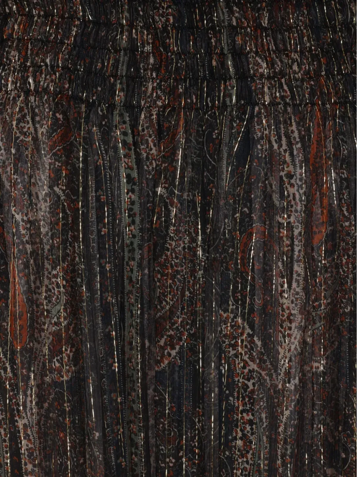Saint Laurent 抽象柄プリントドレス - 画像4