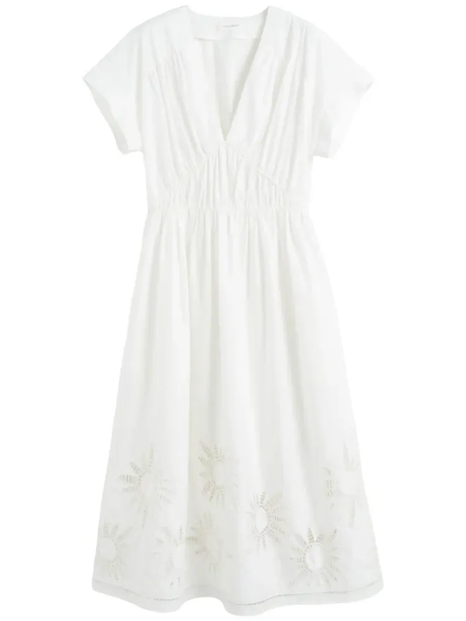 Chinti & Parker Chinti & Parker ブロderie-anglaise ミディドレスの商品画像