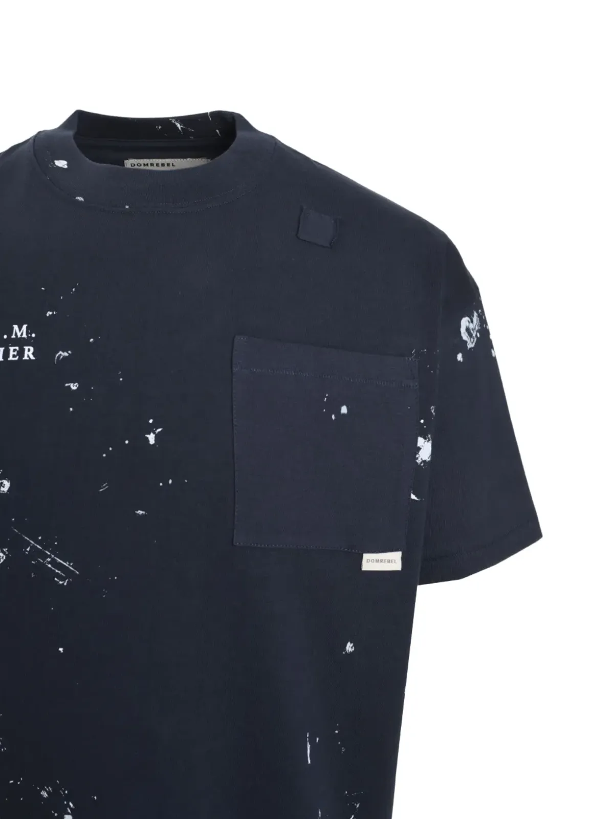 DOMREBEL Atelier T-shirt - Blue - 画像3
