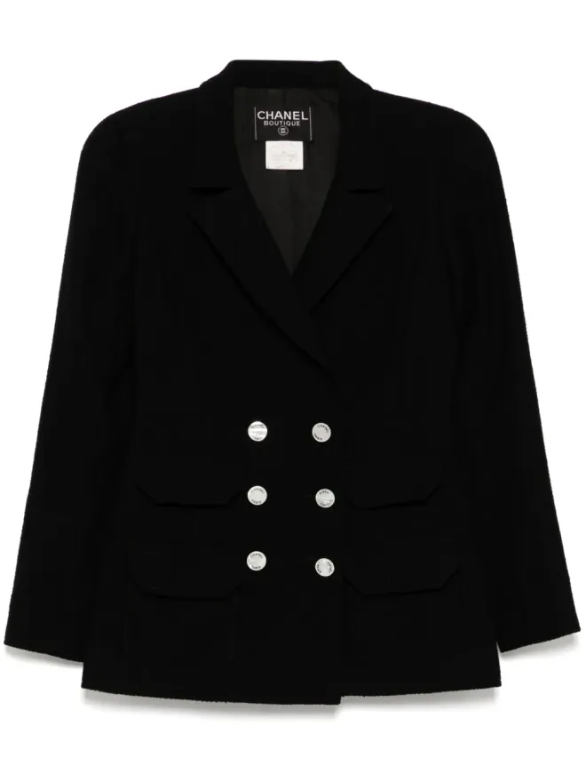 CHANEL Pre-Owned CHANEL Pre-Owned ダブルブレストブレザーの商品画像