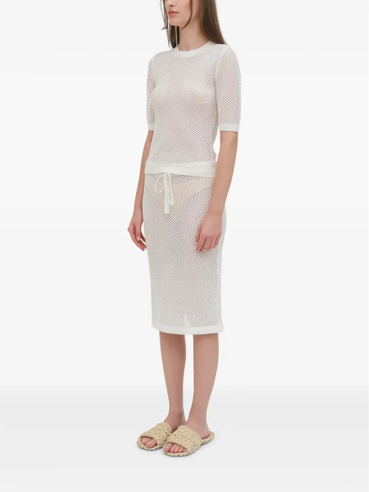 Rosetta Getty メッシュトップ - 画像4