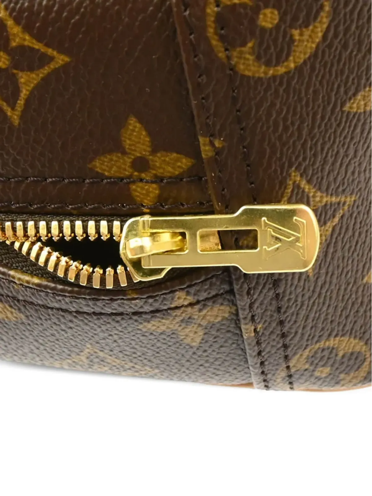 Louis Vuitton ビンテージ Trouville ハンドバッグ ブラウン - 画像4