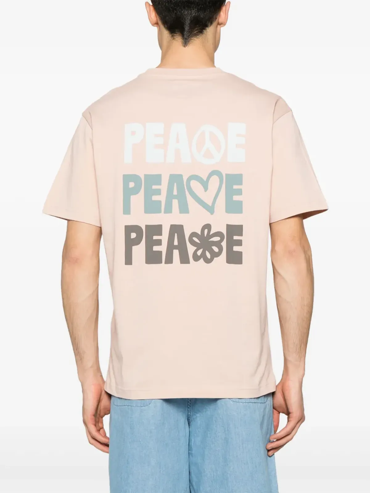 Emporio Armani コットンTシャツ ピンク - 画像3