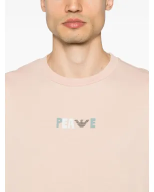 Emporio Armani コットンTシャツ ピンク - サムネイル4